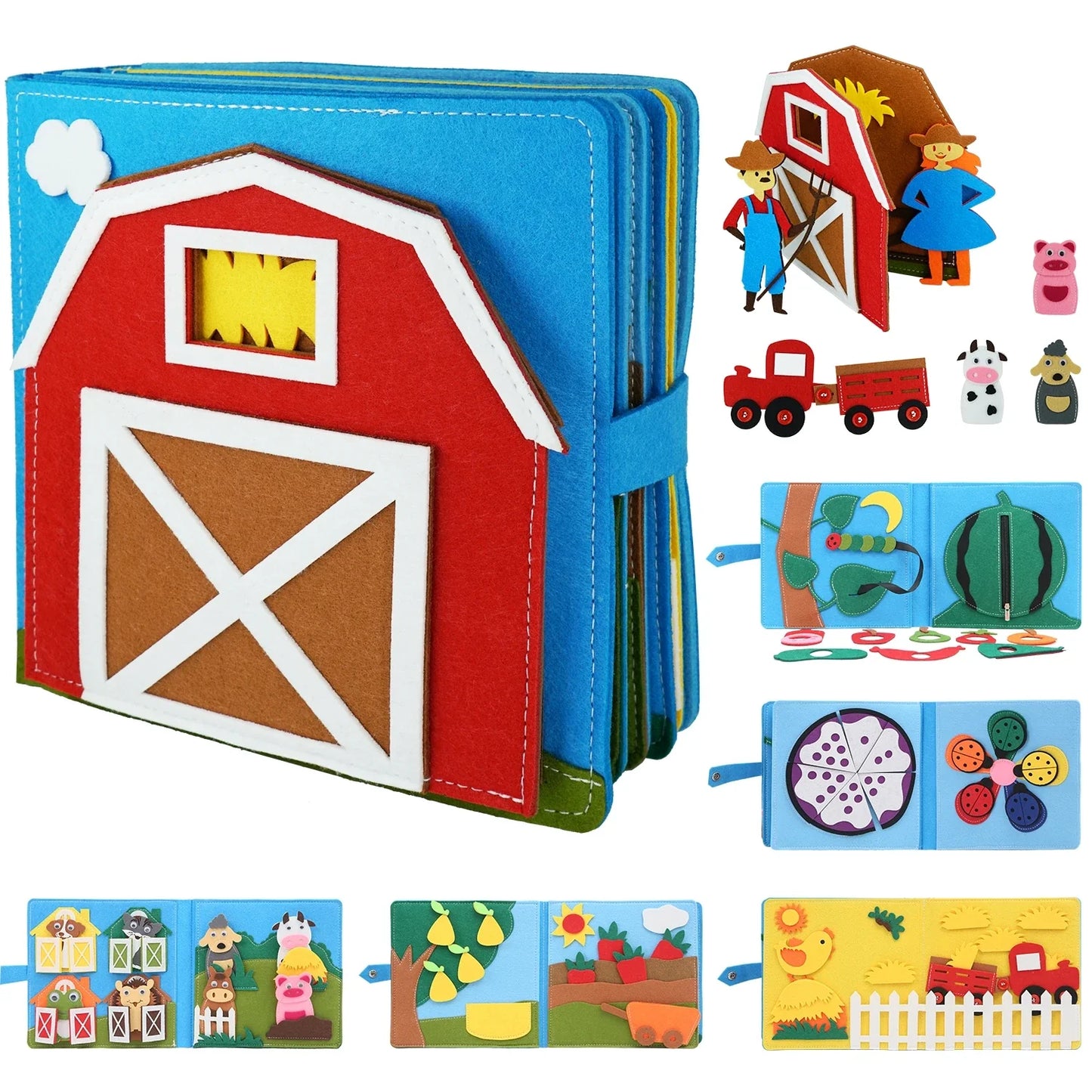 Montessori Busy Book – Leer spelenderwijs