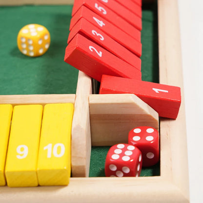 Familiespil Shut The Box™ – Sæt til 4 spillere