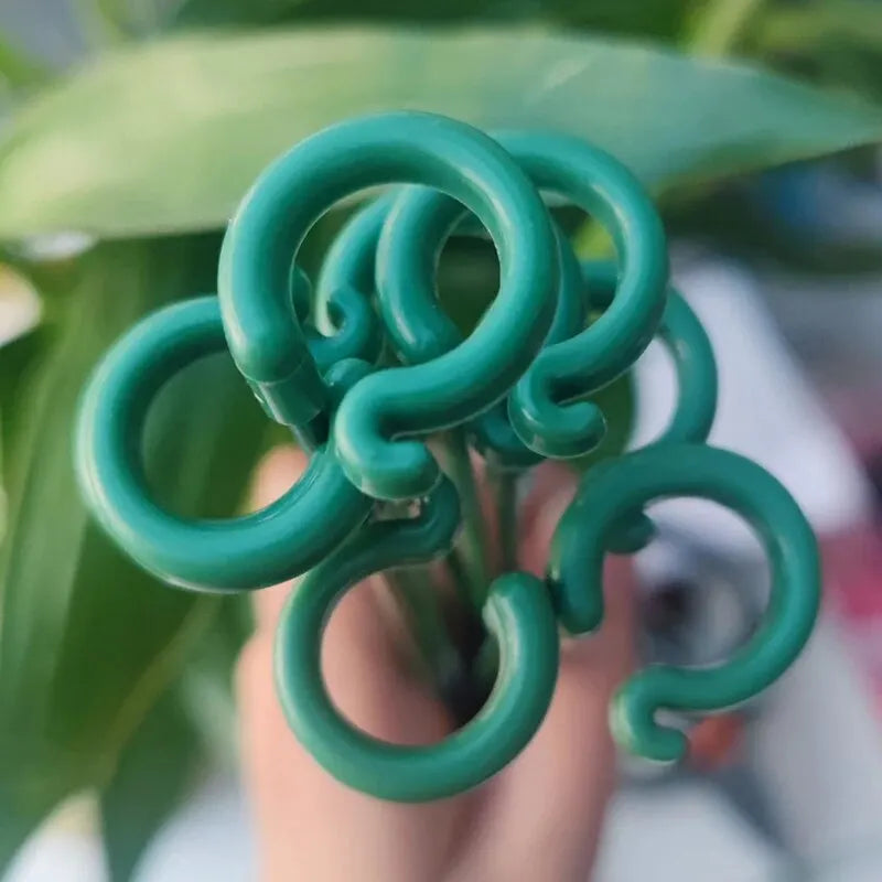 FloraShield - 10 stk. Holdbare Plante Støttebeslag