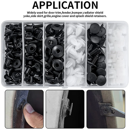 AutoFix Klips 1+1 GRATIS – Universel Bro, Stærke Klips til Bilreparation