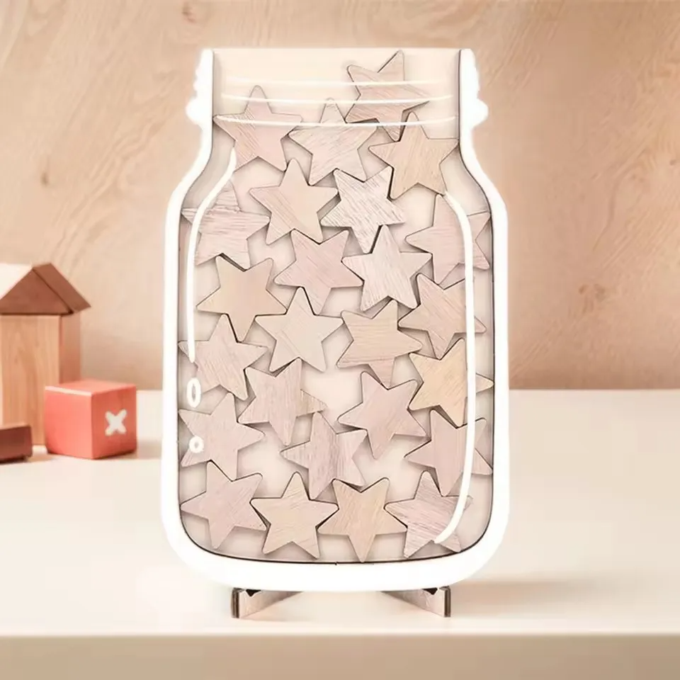 Kletshuts™ FunDreamJar 1+1 GRATIS: Roliga Lärare Och Förälder BelöningsKrukke För Barn