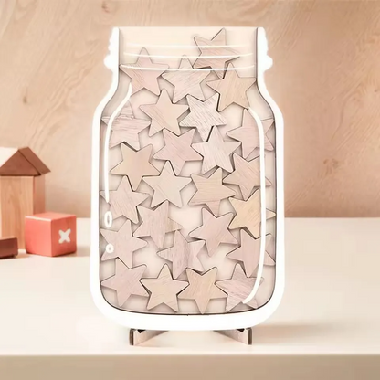 Kletshuts™ FunDreamJar 1+1 GRATIS: Roliga Lärare Och Förälder BelöningsKrukke För Barn