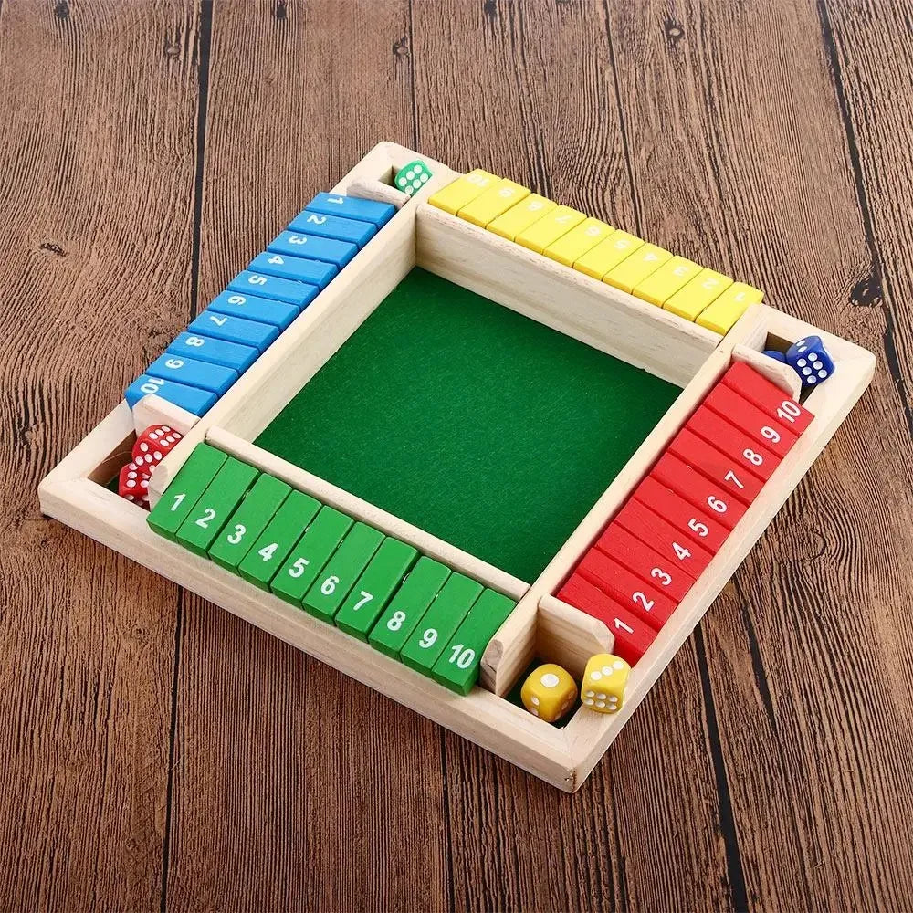 Familiespil Shut The Box™ – Sæt til 4 spillere