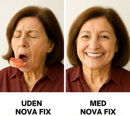 Med Nova Fix™ | Få dit gebis til at sidde 100% fast i op til 7 dage