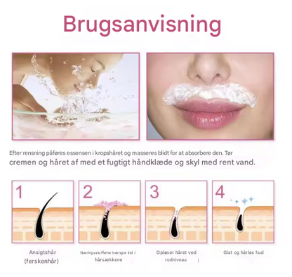 HairErase Cream™ Hormonbaseret hårfjerner... Begrænset lagerbeholdning i Sverige!