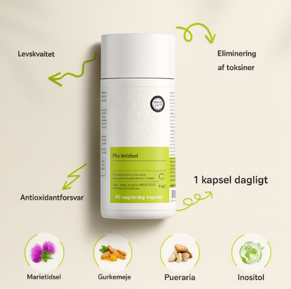 Nova Cleansing - Kraftige leverstøtte kapsler