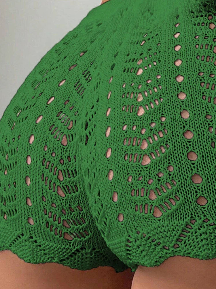 Hollow-Knit Bickshorts