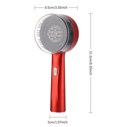 GlowHairBrush™ | Få fyldigere og længere hår på 60 dage