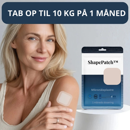 Instant ShapePatch™ - Den eneste dokumenterede løsning. Nu tilgængelig som et microneedling-plaster – smertefrit, sikkert og effektivt!