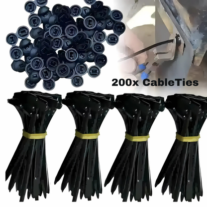 CableTies™: Enkle Universelle Kabelbindere med Lås