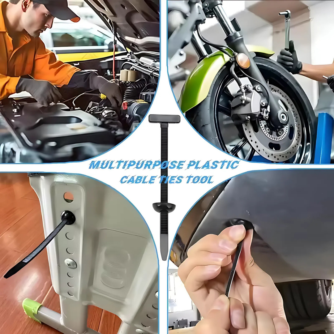 CableTies™: Enkle Universelle Kabelbindere med Lås