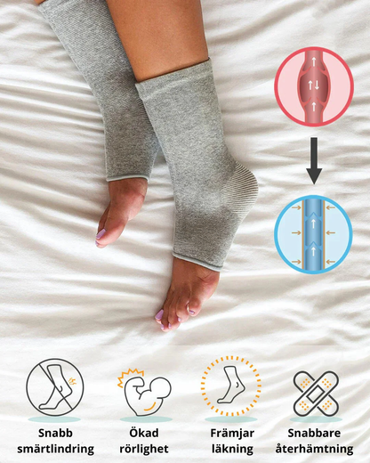 Nova Sock™ - Åndbar Komfort og Fugttransporterende Støtte til Fødderne