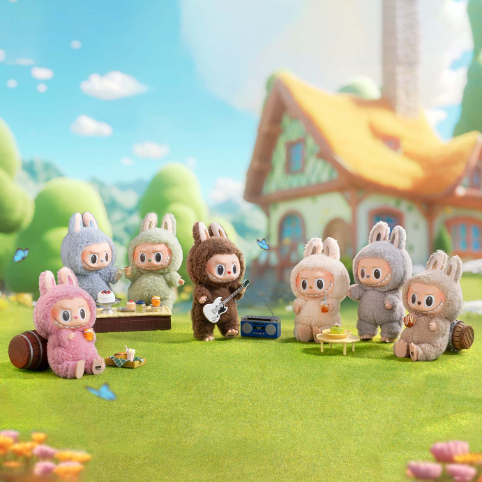 Labubu Samlefigur – Mini Ansigtsudgave