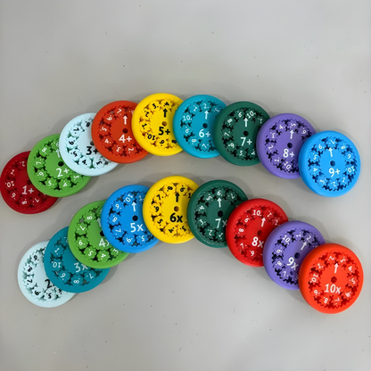 MathSpin™ – 9-delt Matematik Fidget Spinner Sæt