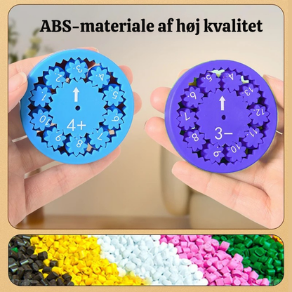 MathSpin™ – 9-delt Matematik Fidget Spinner Sæt