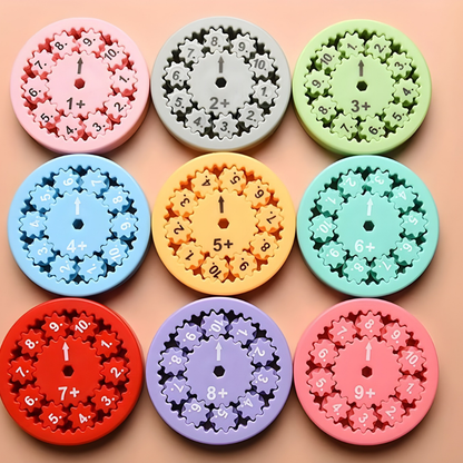 MathSpin™ – 9-delt Matematik Fidget Spinner Sæt