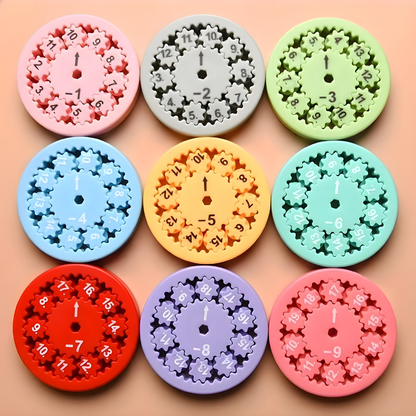 MathSpin™ – 9-delt Matematik Fidget Spinner Sæt