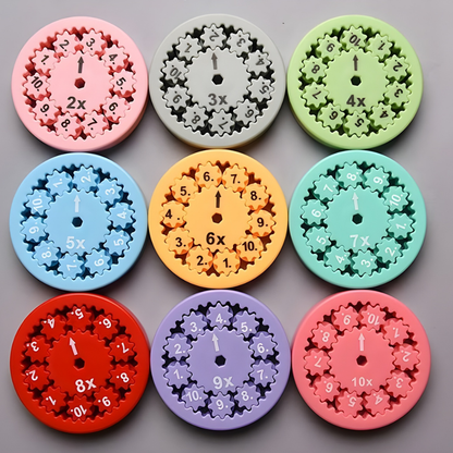 MathSpin™ – 9-delt Matematik Fidget Spinner Sæt