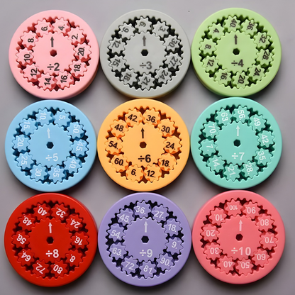 MathSpin™ – 9-delt Matematik Fidget Spinner Sæt