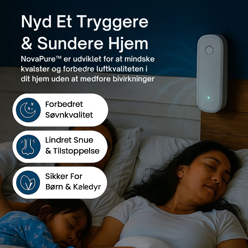 NovaPure™ – Træk vejret frit, sov bedre, lev sundere