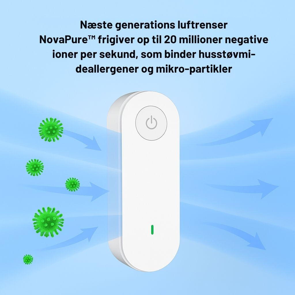 NovaPure™ – Træk vejret frit, sov bedre, lev sundere