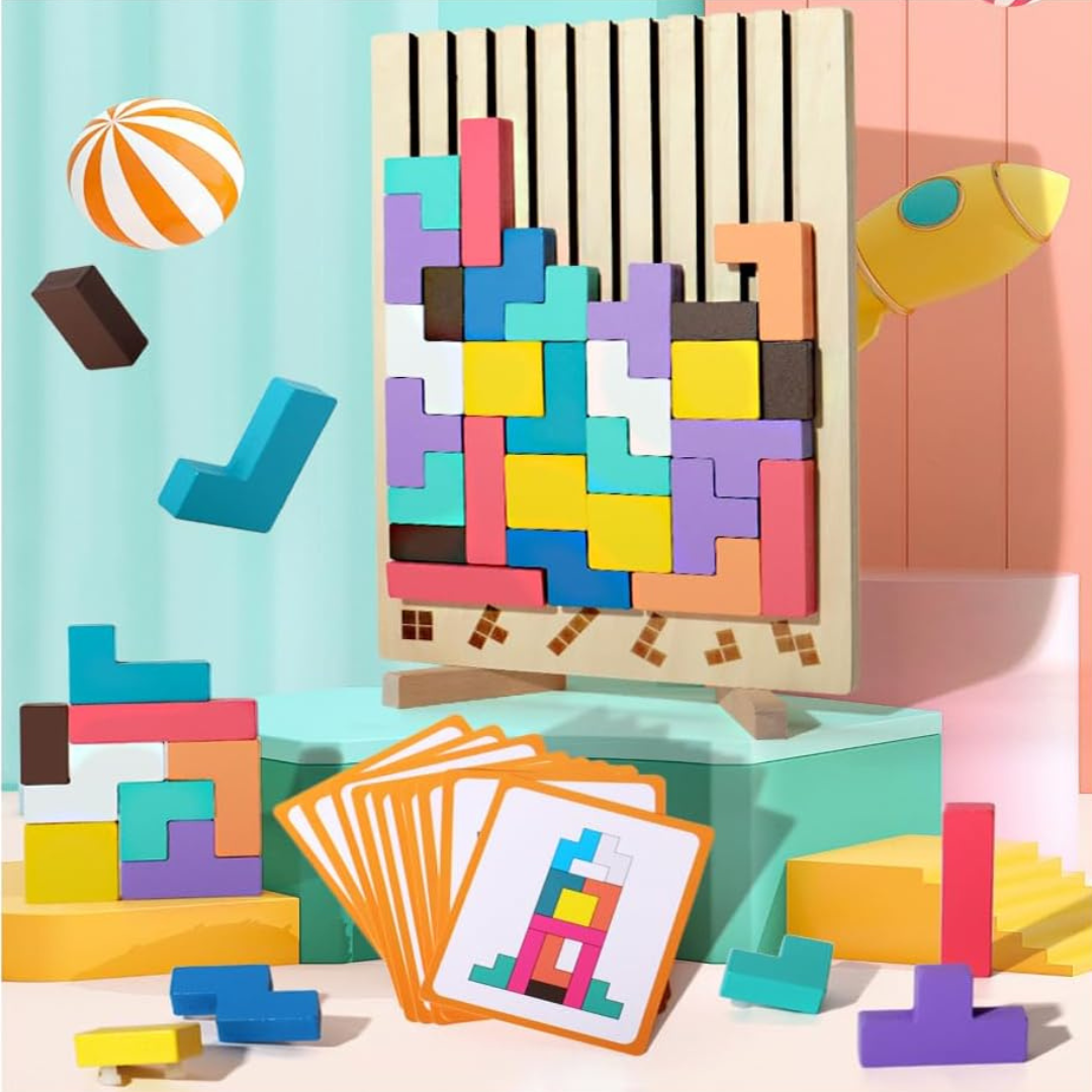 TetrisPlay Board ™ - Sjovt og lærerigt puslespil