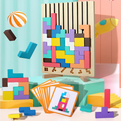 TetrisPlay Board ™ - Sjovt og lærerigt puslespil