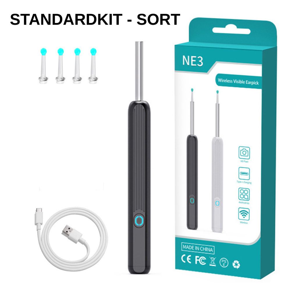 Nova WaxCleaner™ – Smart & Skånsom Ørerens med HD-Præcision