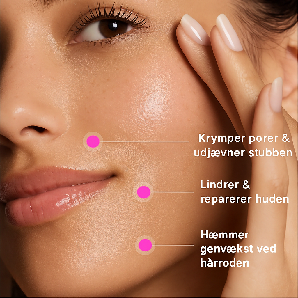 Flawless Hårfjerningsolie – Naturligt glat hud uden barberblad