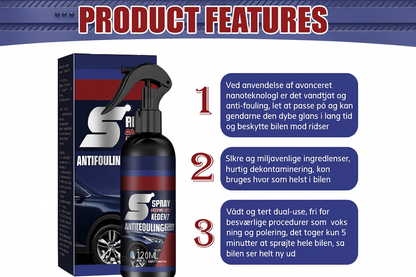 Bil nano coating spray – rens og glans