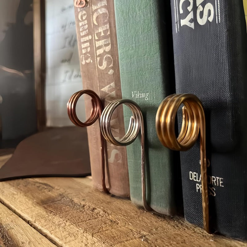 GlideHolder® BookHolder: Sikker Greb Komfortabel Bogmærke Og Bogholder