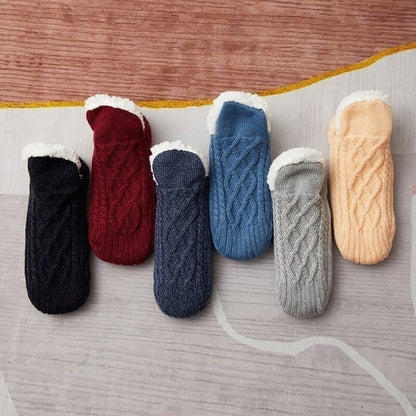 Happy™ ThermalSocks – Termiske hjemmesokker med skridsikker bund