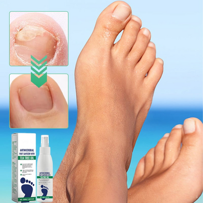 FootCare Spray 1+1 GRATIS: Antimikrobiel Dyb Hydrering Fodpleje Spray