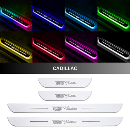 IlluminateDrive™ | LED-indstigningslys til bil – magnetisk montering & skiftende farver med dit logo