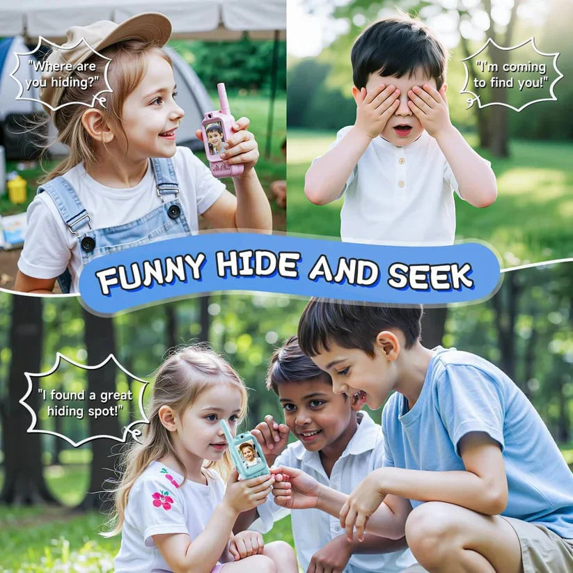 Kids' Rechargeable Video Walkie Talkies