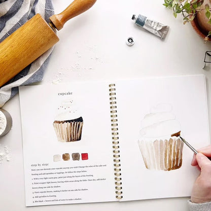 Akvarella Art™ | Sæt gang i din kreativitet med vores sjove akvarel-arbejdsbog!