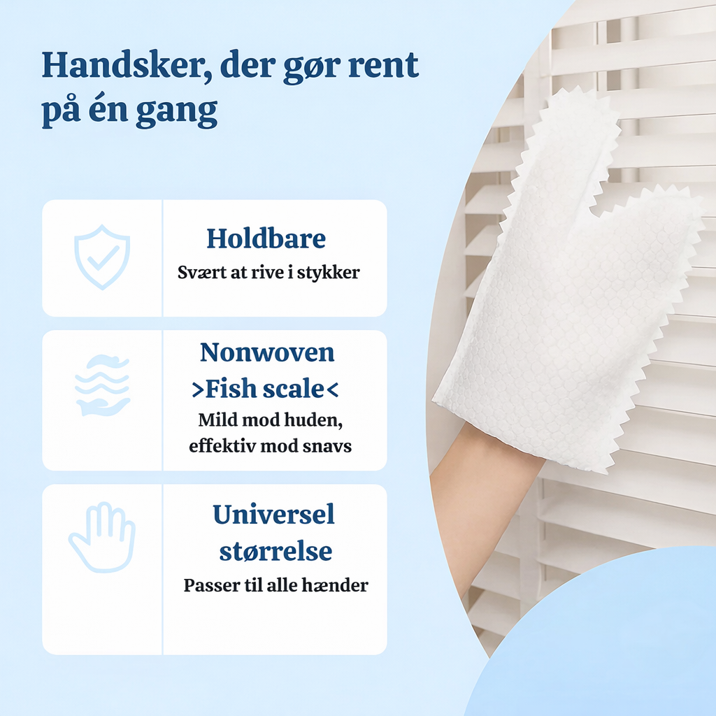 Lynhandsker  60-Pak – Universelle rengøringshandsker