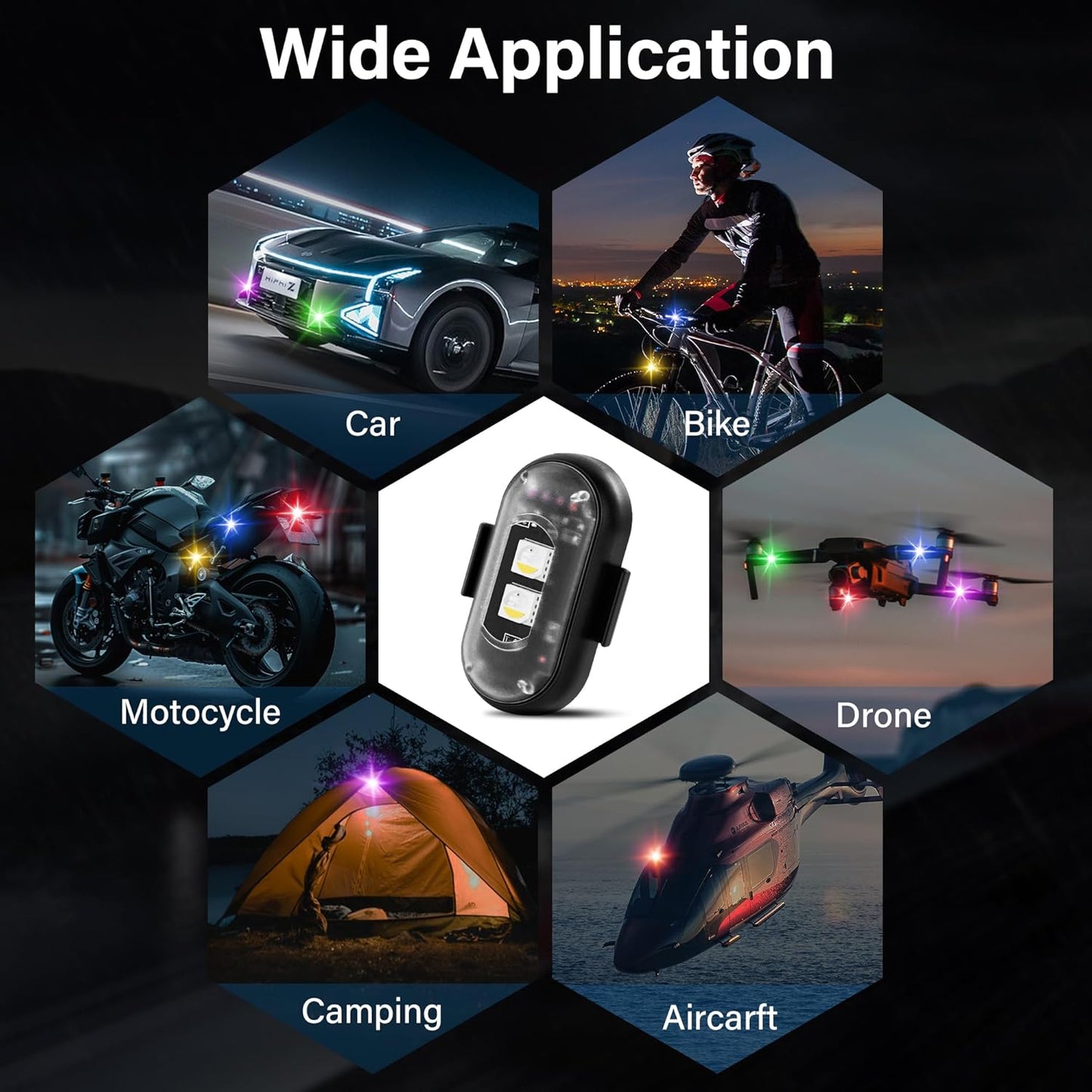 Draadløse LED-strobelys 🔥Sidste dag 49% RABAT🔥