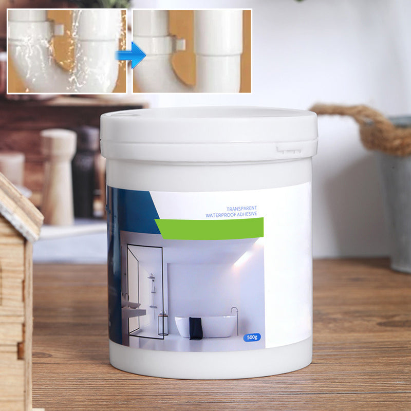 Transparent vandtæt belægning