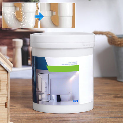 Transparent vandtæt belægning