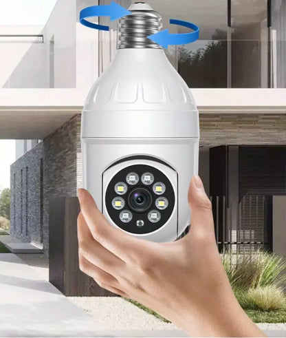 BulbCam 355°™ | Sikkerhedskamera i form af en lyspære