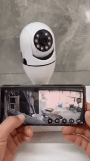 BulbCam 355°™ | Sikkerhedskamera i form af en lyspære