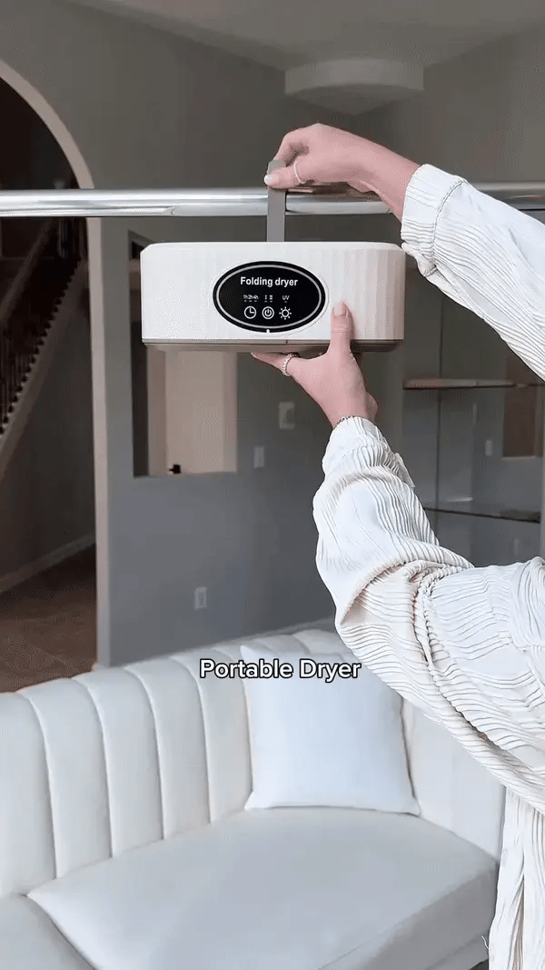 Bærbar & Sammenklappelig Vaskemaskine