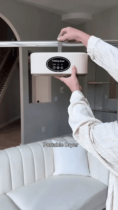 Bærbar & Sammenklappelig Vaskemaskine