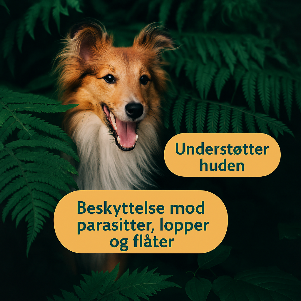 Anti-Parasit Loppemiddel og Flåtmiddel | Beskyt din hund mod parasitter | 100 ml