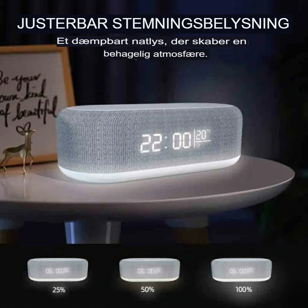 ClockStation™ – 6-i-1 trådløs ladestation med flere funktioner