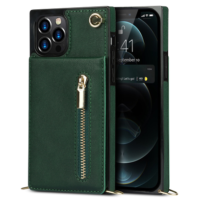 Icone™ PhoneWallet: Crossbody Telefon Etui Tegnebog Og Kortholder