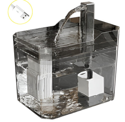 Catfri® WaterFountain: Smart Automatisk Kæledyr Vand Springvand
