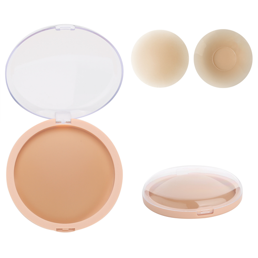 Icone™ FullNippleCover 1+1 GRATIS: Tynde, Matte Silikone-Klæbende Brystvorteoverdækninger