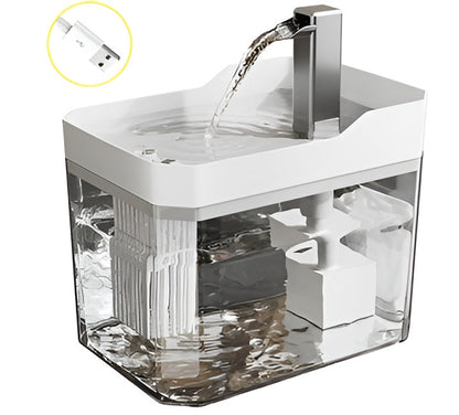 Catfri® WaterFountain: Smart Automatisk Kæledyr Vand Springvand
